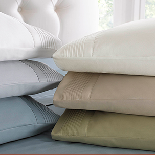 thread count 800 pleated hem collection cases